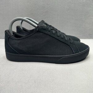 Kizik Irvine Womens Size 8 (EE) Shoes‎ Black Stretch Canvas Hands Free Sneaker